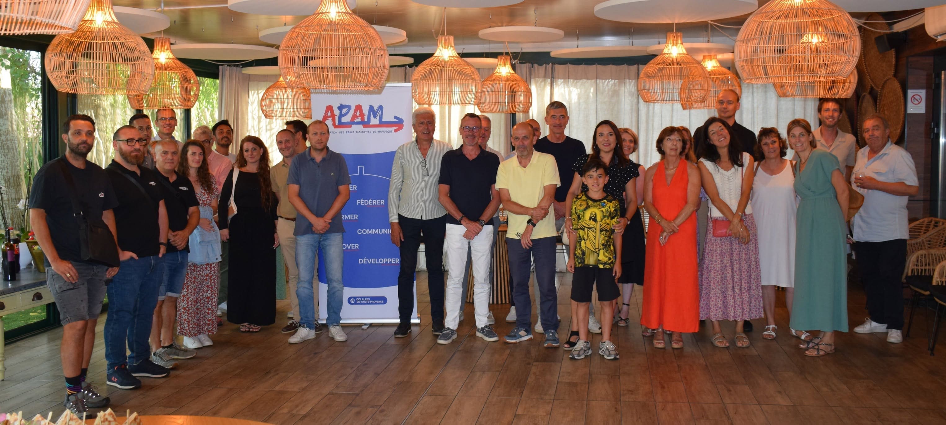 Adhérents de l'APAM, Association des Parcs d'Activités de Manosque